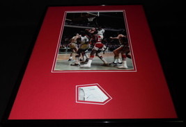 Billy Cunningham Signed Framed 16x20 Photo Display 76ers North Carolina - £74.03 GBP