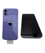 Apple iPhone 12 64GB A2172 Unlocked 6.1&quot; 12MP Purple Excellent Phone - $255.60