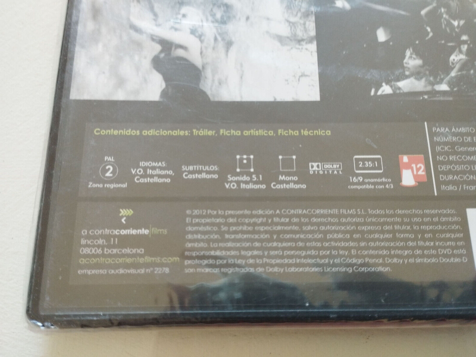 La Dolce Vita Anita Ekberg Mastroianni Fellini DVD Spanish Italian Reg 2 New-... Item image 3