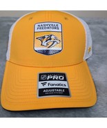 Nashville Predators Hat 2023-24 NHL Authentic Pro Draft Mesh Trucker Cap... - $20.80