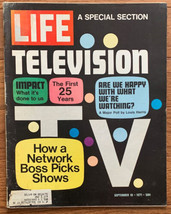 VTG Life Magazine September 10 1971 A Special Section On Television Feature - £7.90 GBP