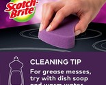 Scotch Brite For Glass Stovetops, Tackle Burnt On Messes, 4 Pads - $17.27