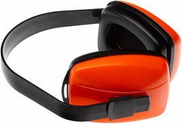 25 Safety Orange Black Ear Muffs Adjustable Headband Earmuffs - £168.97 GBP