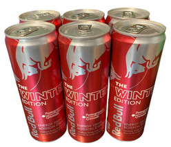 6x Red Bull Energy Drink The Winter Edition Pomegranate 12oz Cans Exp 2023 - £50.48 GBP