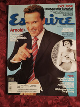 ESQUIRE magazine July 2003 Arnold Schwarzenegger Arthur Miller Charlotte Ayanna - £7.70 GBP