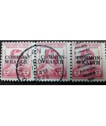 Three  1935 Philippines Commonwealth Used Postage Stamps - £0.77 GBP