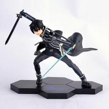 15cm Anime Sword Art Online Kazuto Kirito PVC Action Figure Collectible Toy - £31.93 GBP