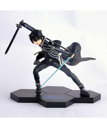 15cm Anime Sword Art Online Kazuto Kirito PVC Action Figure Collectible Toy - £31.89 GBP