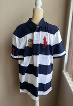 Polo Ralph Lauren Short Sleeve Big Pony Classic Fit Polo Shirt w Emblem L - $84.99