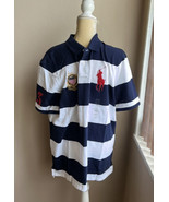 Polo Ralph Lauren Short Sleeve Big Pony Classic Fit Polo Shirt w Emblem L - £66.83 GBP