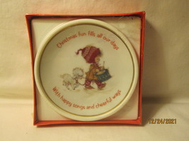 Am. Greetings 'A Lasting Christmas Treasure' 4.5" Plate: Little Drummer Boy - £7.81 GBP