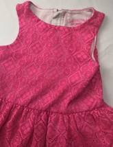 Genuine Kids Oshkosh Lace Pink Dress Sz 2T  - $17.49