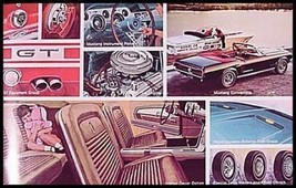 1967 Ford Dlx. Brochure- Mustang, T-Bird, Falcon! Original - $281.87 MXN