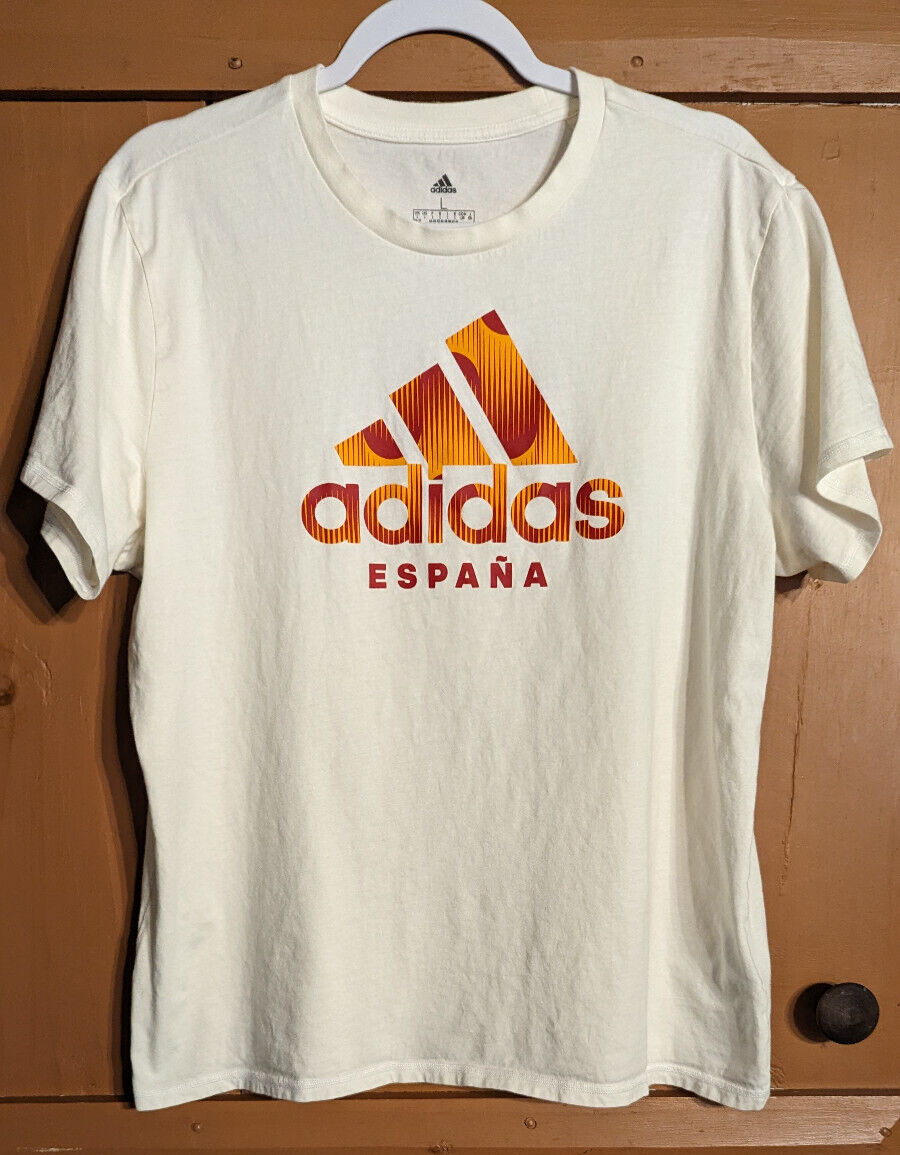 Primary image for Adidas Spain ESPANA DNA Graphic Short Sleeve T Shirt White Size Large Unisex