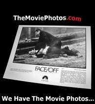 1997 FACE/OFF John Woo Movie Press Photo John Travolta Nicolas Cage 13624 fight - £7.97 GBP