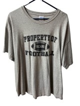 Gilden T shirt Mens XL Gray Chicago Bears Crew Neck Short Sleeved  Football - £8.70 GBP