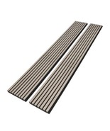 Eazart Acoustic Wood Veneer Slat Panels for Interior Walls 2 Pack 43”x19... - $79.19