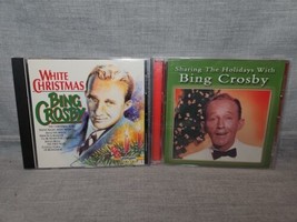Lot of 2 Bing Crosby CDs: White Christmas, Sharing The Holidays With Bing Crosby - £6.67 GBP