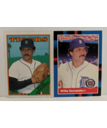 1988 Topps DonRuss Willie Hernandez Detroit Tigers Baseball Card 713, 39... - £7.86 GBP