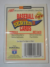 Power Players Series Ii Baseball Cards - Set 6 Of 6 From Duracell - £7.92 GBP
