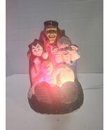 Vintage Halloween Ceramic Lamp Graveyard Werewolf, Frankenstein Dracula ... - €47,06 EUR