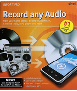 Xitel Inport Pro Home Recording Kit *NEW* [MP3 LP Vinyl Record CD Cassette] - £15.19 GBP