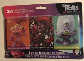 Trolls 2 Crayons 3-Pack Sealed ODS1 - £4.73 GBP