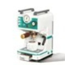 New Classic Coffee Machine Model Mini Building Blocks Vintage Decoration - $27.99