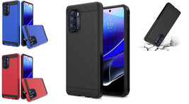 Tempered Glass  /Metallic Cover Case For Motorola Moto G Stylus 5G 2022 XT2215DL - £7.08 GBP+