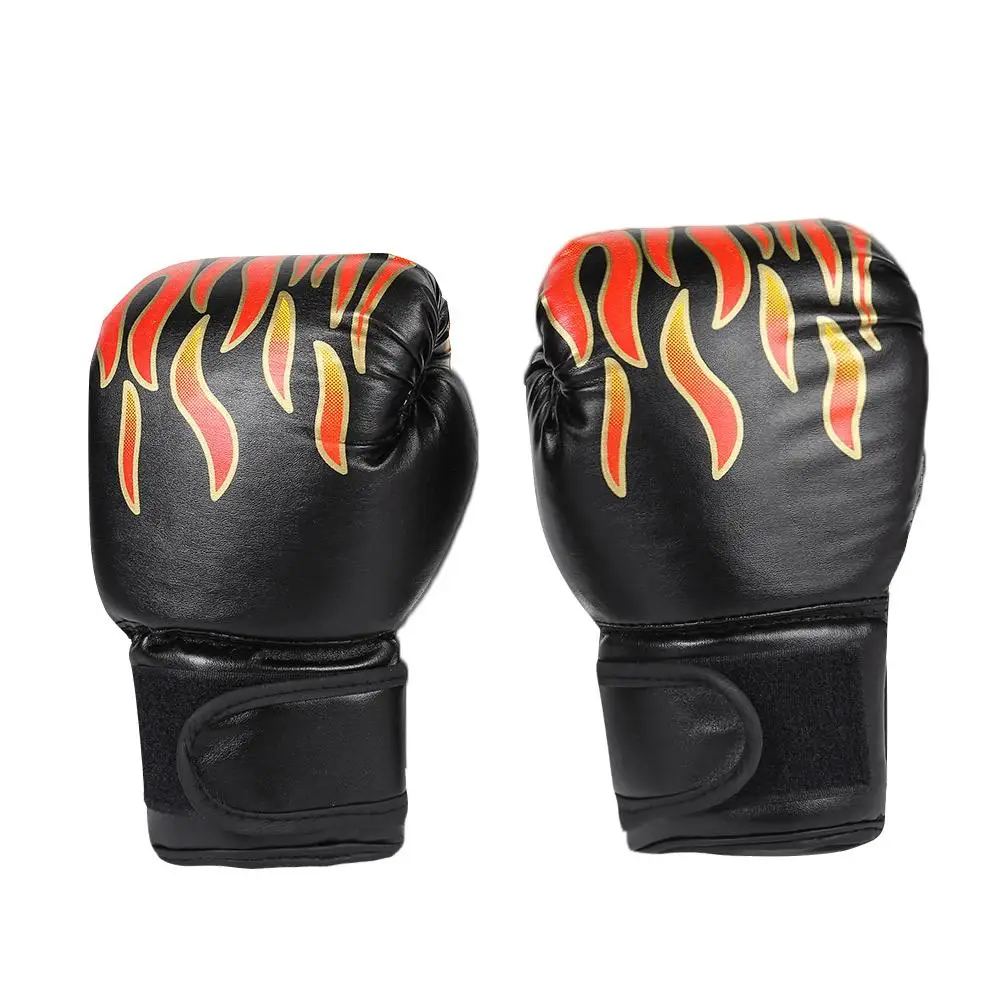 2pcs Muay Thai Competition Glove PU Leather Sponge Boxing Training Mitts Profess - £81.28 GBP