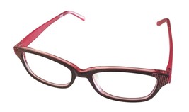 Converse Mens Eyeglass Burgundy Rectangle Plastic Frame Q011 50 - £28.52 GBP