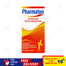 30&#39;s PHARMATON Capsules with Ginseng Extract and Selenium - Energy Booster - £24.95 GBP