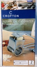 Rotary Cheese Grater Stainless Steel heese Nuts Chocolate Crofton NEW - £11.58 GBP