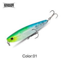 Kinom Pencil Fishing Lures 90mm Surface Floating Hard Baits Top Water Walk Dog   - $52.23