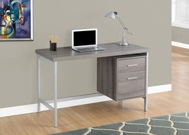 Monarch Specialties I 7150 48 in. Monarch Computer Desk - Dark Taupe - £335.58 GBP