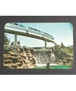 Disneyland Monorail Train Hallmark Photo Souvenir c1960s UNP Postcard  - £19.51 GBP