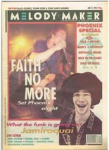Melody Maker Magazine July 17 1993 npbox069 Faith No More - Jamiroquai - £13.62 GBP