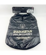 NWT Disney Star Wars Sit &amp; Stay You Will Pet Academy Padawan Dog Black P... - $39.99