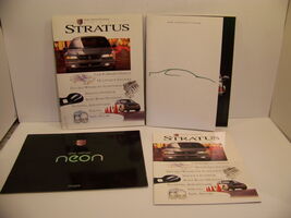 1995 DODGE STRATUS NEON CIRRUS SALES BROCHURES (4) - $586.19 MXN