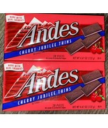 Andes ~ Cherry Jubilee Thins Candy 4.67 oz Each,  56 Pieces ~ 03/2026 - $27.45 CAD