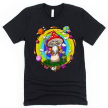 Psychedelic Mushroom Hippie Trippy T-Shirt - £22.43 GBP