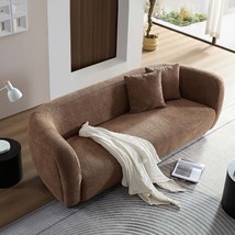 WKS6 Camel color plush sofa, 88.89* 35.04* 28.74 - £2,025.23 GBP