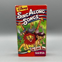 Disney&#39;s Sing Along Songs &quot;The Lion King: Circle of Life&quot; VHS Tape - C - £7.74 GBP