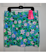 NWT LILLY PULITZER SPEARMINT GOLF TILL YOU DROP MONICA SKORT UPH 50+ LUX... - $104.90 CAD