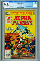 Alpha Flight #1 Cgc 9.8 MARVEL-comic book-FIRST Issue 3826992006 - £279.15 GBP