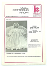 Bell Ceramics Sewing Pattern Authentic Reproduction Period Costume Tynie Baby  - £10.05 GBP
