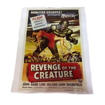 Revenge of the Creature -(1955) 7.5”x11&quot; Laminated Mini Movie Poser Print - £8.04 GBP