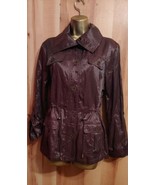 Ruby Rd Womens L(14) Brown Metallic Jacket - £11.67 GBP