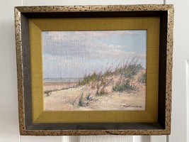 CubanAmerican Artist Felix Ramos Original Oil on Board Coastal Scene Painting - £622.01 GBP