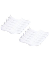 Club Room Men&#39;s No Show Socks - 11-Pack in White-Sock Size 10-13 Shoe 7-12 - $15.99